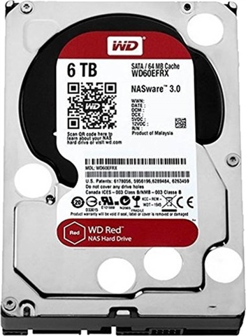 WD RED 6TB HDD WD60EFRX NAS用 Amazon | WD Red 6TB NAS Hard Disk Drive - 5400 RPM Class